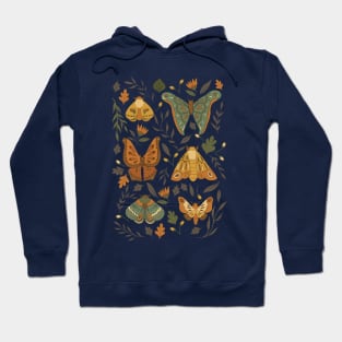 Autumn Moths Hoodie